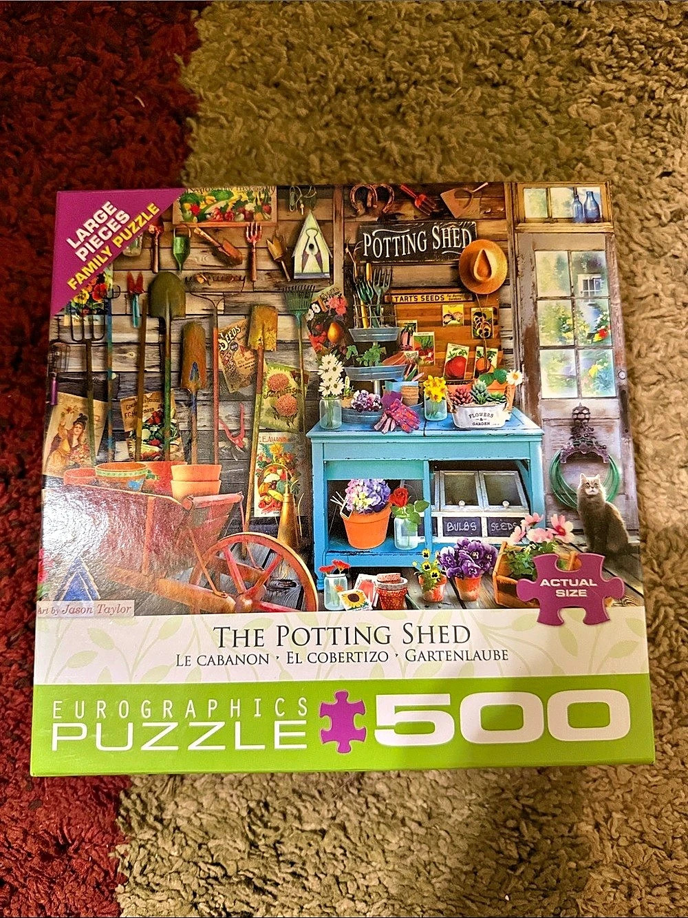Eurographics The Potting Shed 500-Piece Puzzle
